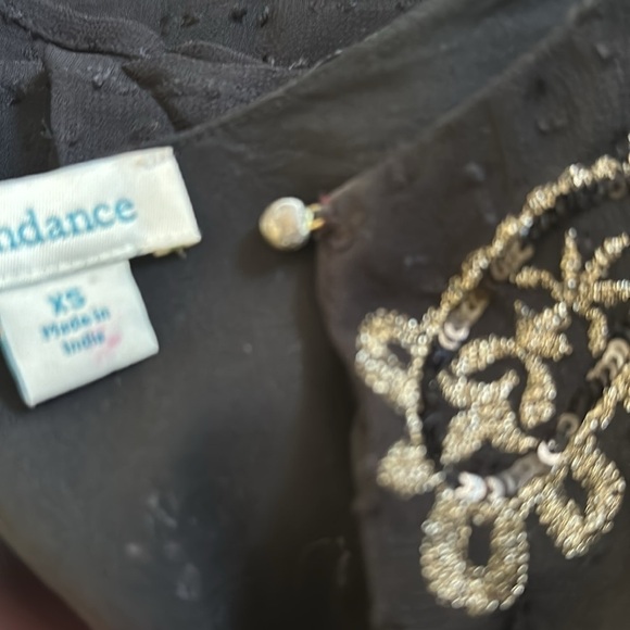 Sundance Balloon Sleeve Sequins Blouse, XS - Picture 11 of 11